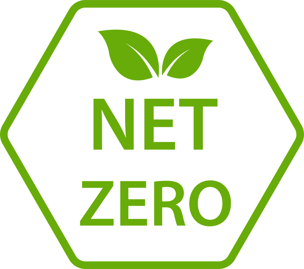 net zero carbon footprint icon emissions free no atmosphere pollution CO2 neutral stamp for graphic design, logo, website, social media, mobile app, UI